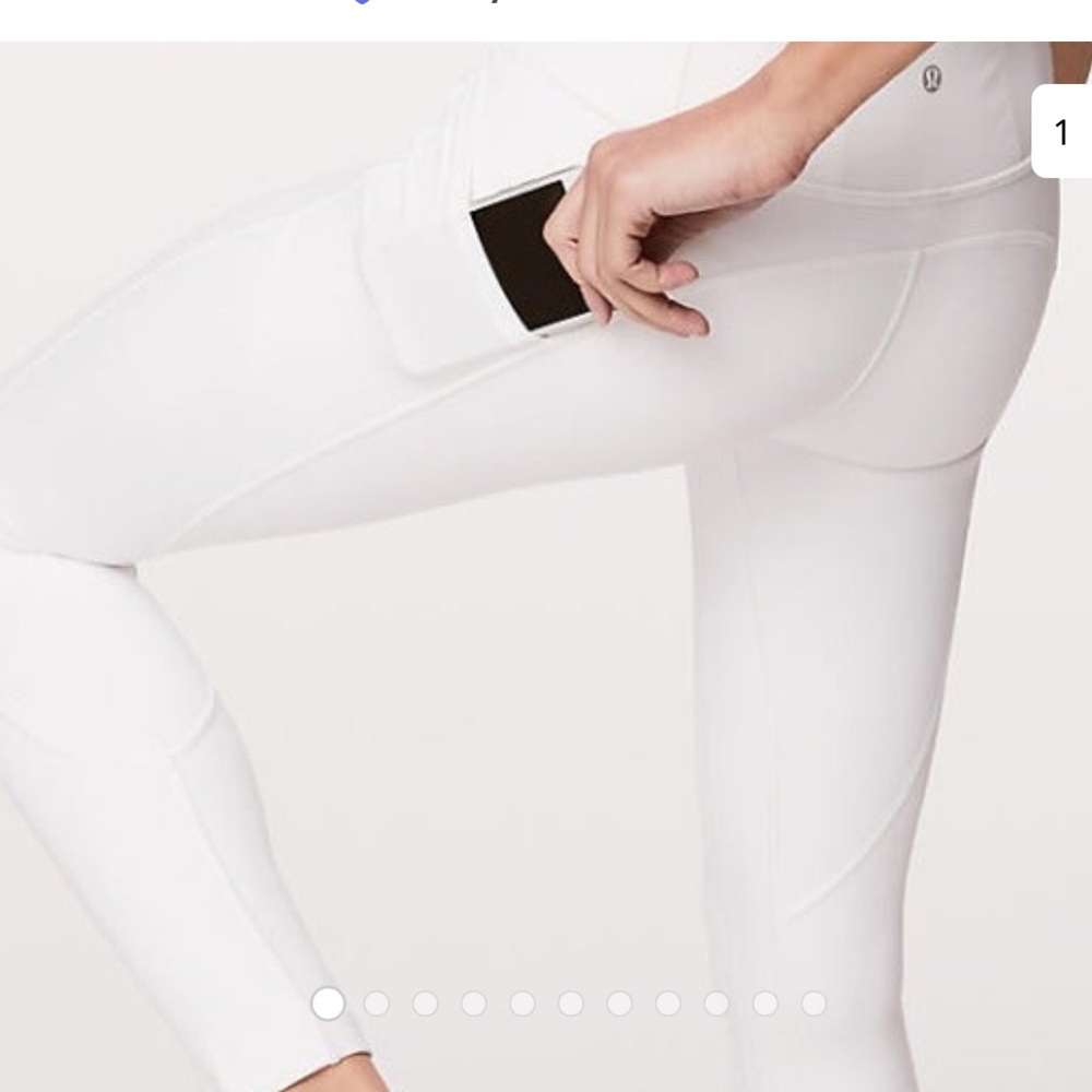 Lululemon all the right places cropped leggings - Picture 4 of 4